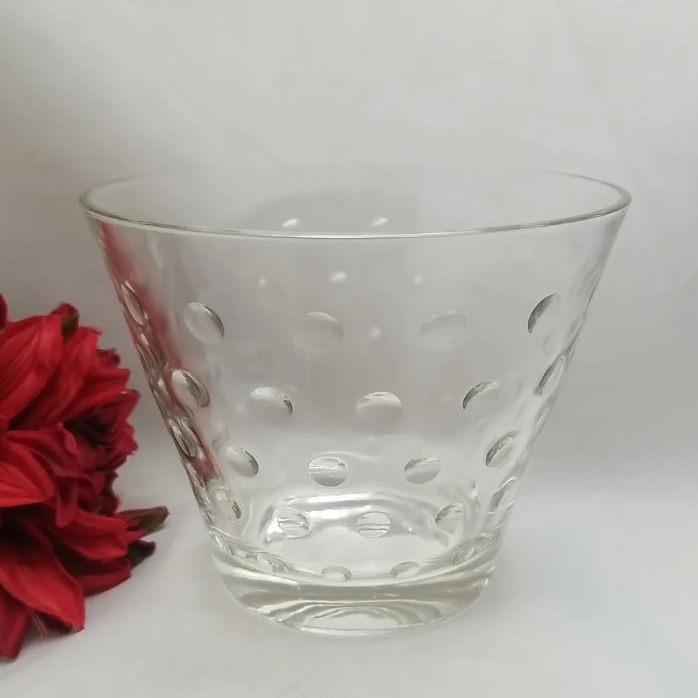 Hazel Atlas Dots Ice Bucket